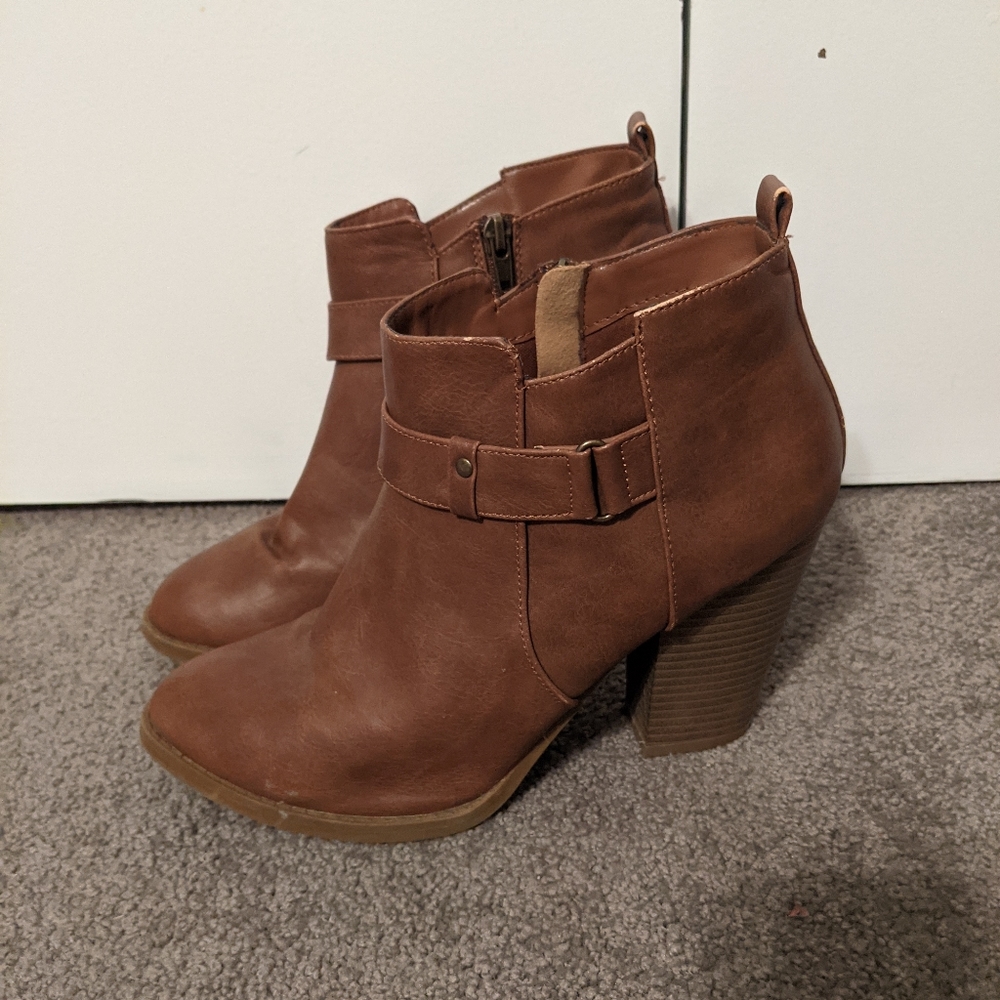 Charlotte Russe Heeled Ankle Boots